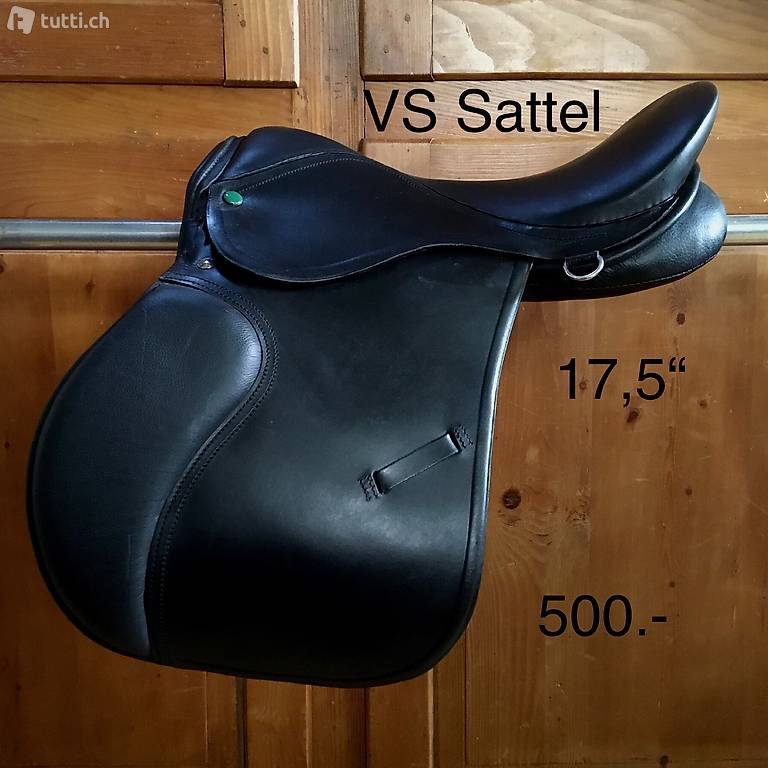 Neuer schöner VS Sattel 17,5 schwarz